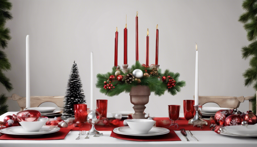 découvrez comment réaliser une magnifique décoration de table de noël en diy et impressionnez vos convives avec des idées créatives et originales.