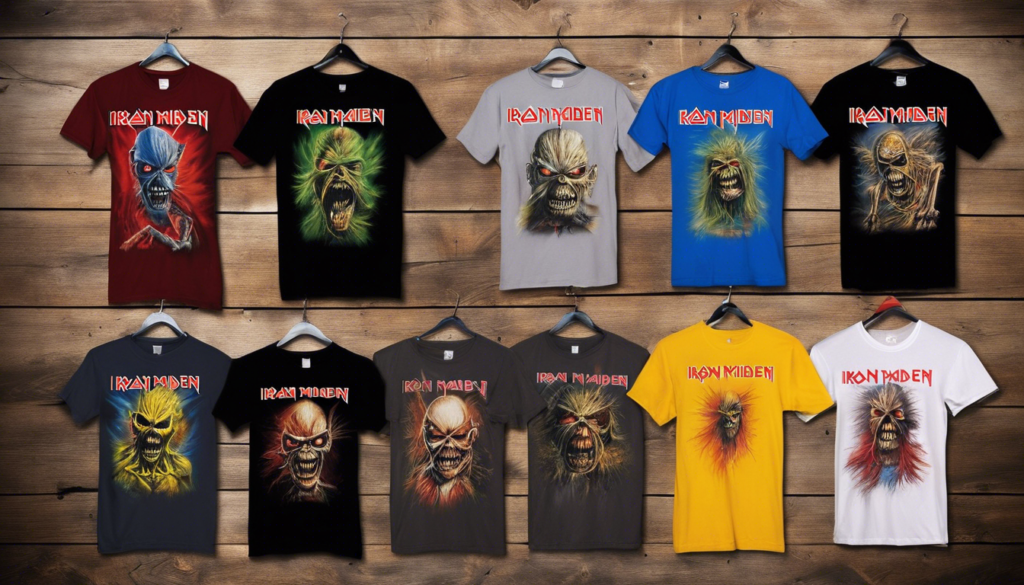 découvrez la collection emblématique de t-shirts iron maiden, un must-have pour tous les amateurs de heavy metal. arborez fièrement les motifs iconiques de la bande britannique et affichez votre passion pour la musique métal avec style et confort.