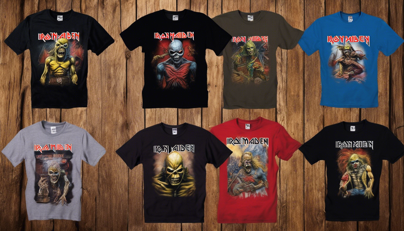 découvrez notre sélection emblématique de t-shirts iron maiden, conçus spécialement pour les fans de heavy metal. affichez votre passion pour ce groupe légendaire avec des designs uniques et authentiques qui célèbrent leur musique. idéal pour les concerts ou le quotidien, ces t-shirts sont un incontournable pour toute véritable fan.