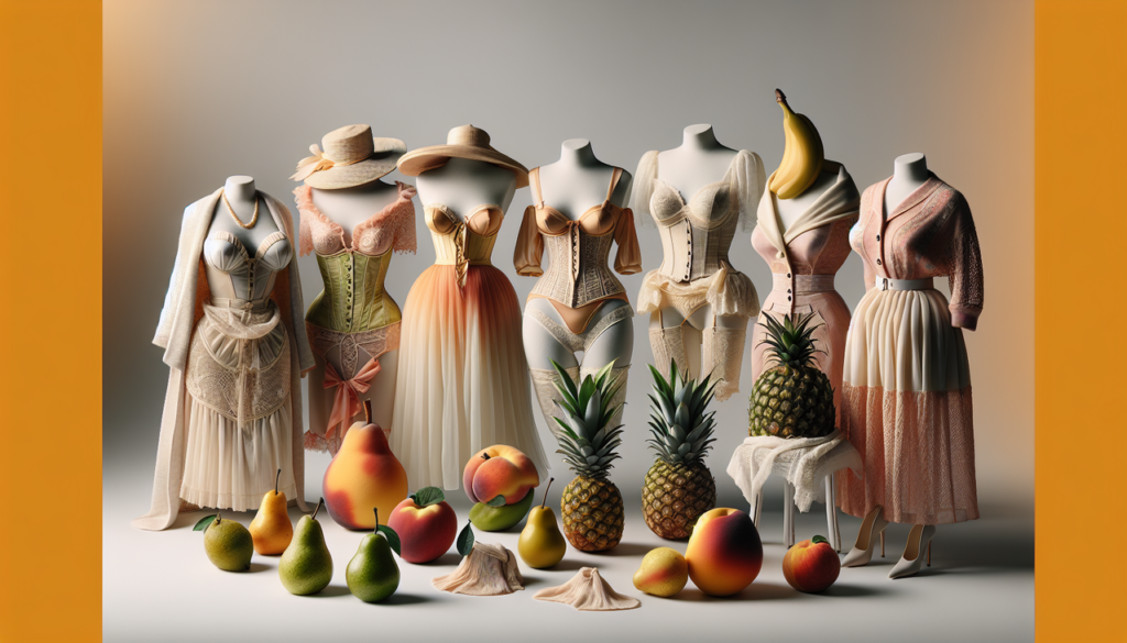 Vêtements en P : pêche en peignoir, poire en Panama, prune en pashmina, ananas en pantoufles, papaye en pantalons.