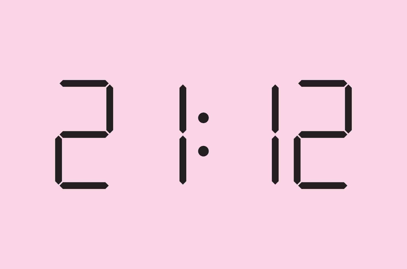 21h12 heure miroir