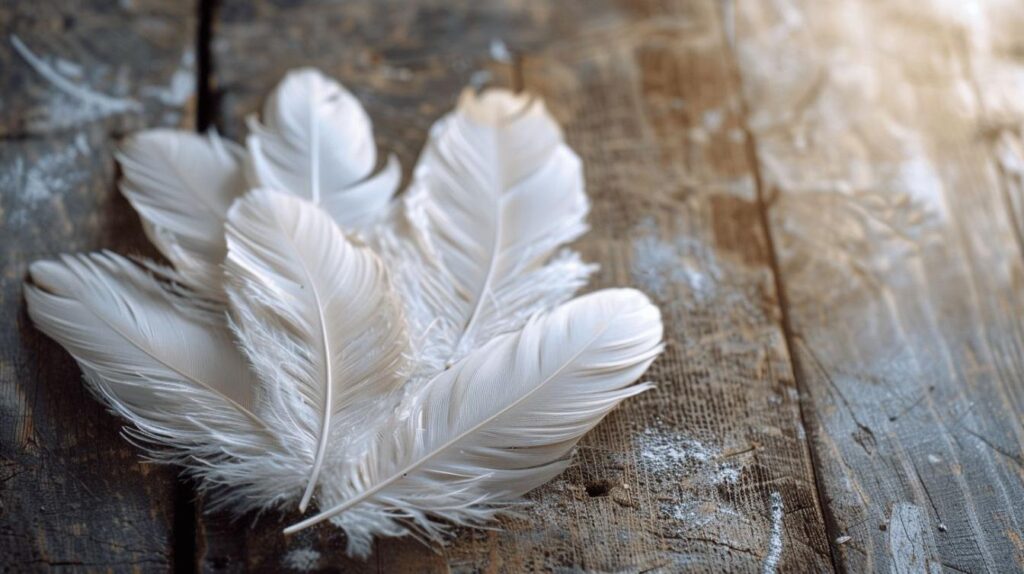 témoignages intrigants sur les plumes blanches et leur lien avec l&rsquo;amour