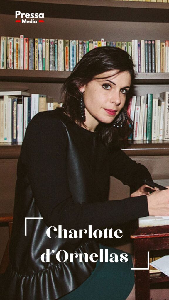 Charlotte d'Ornellas souriante aux côtés de son compagnon, image illustrant sa vie de couple
