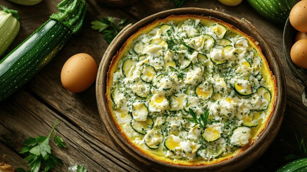 Comment préparer un délicieux flan de courgettes facilement ?