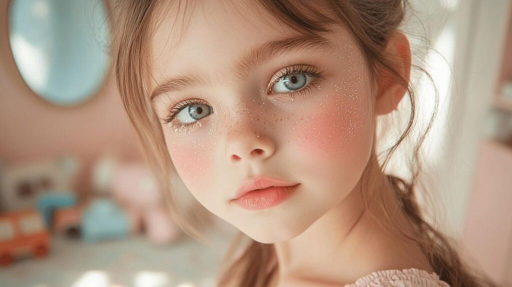 Comment sublimer le maquillage d&rsquo;une petite fille de 8 ans avec douceur et créativité ?