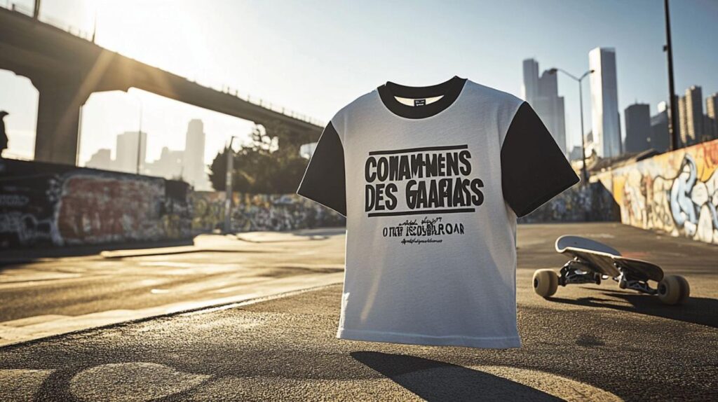 T-shirt comme des garçons : guide pour un style décontracté et tendance